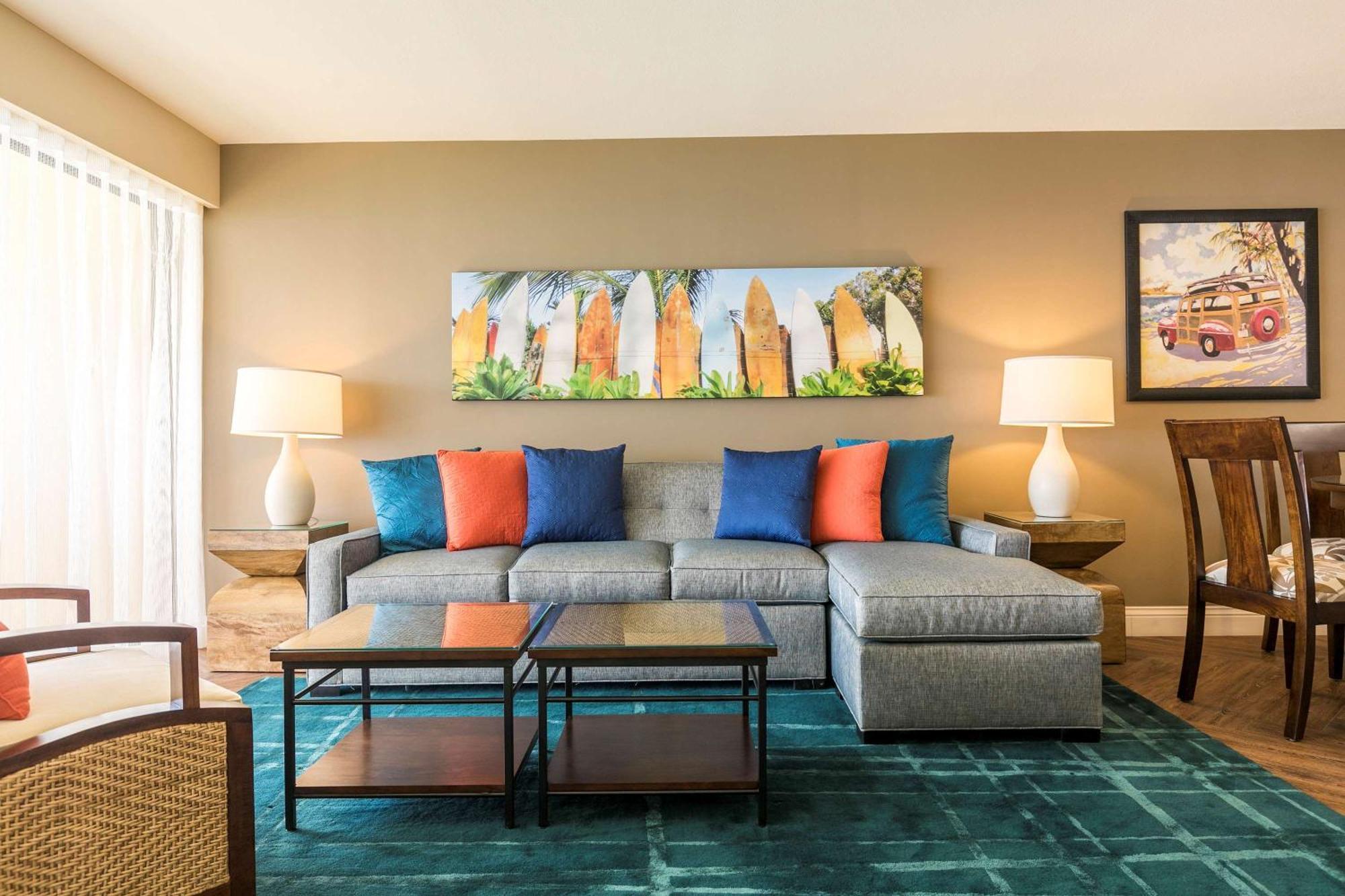 Aston Waikiki Beach Tower Honolulu Kültér fotó Living room